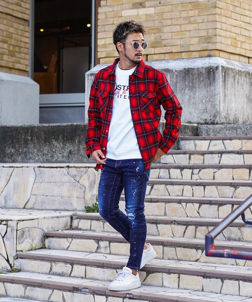 adamsJUGGLER（アダムスジャグラー） コート ジャケット 4Aチェック