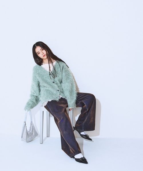 JEANASIS（ジーナシス） ジーンズ デニム デニムパンツ フロッキー