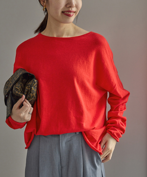 SLOBE IENA（スローブイエナ） ニット セーター 「追加」コットンヤク