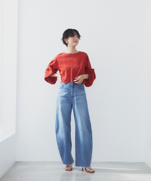 YANUK（ヤヌーク） ジーンズ デニム デニムパンツ カーブテーパード