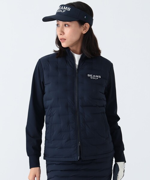 BEAMS GOLF（ビームス ゴルフ） ダウンコート ダウンジャケット PURPLE