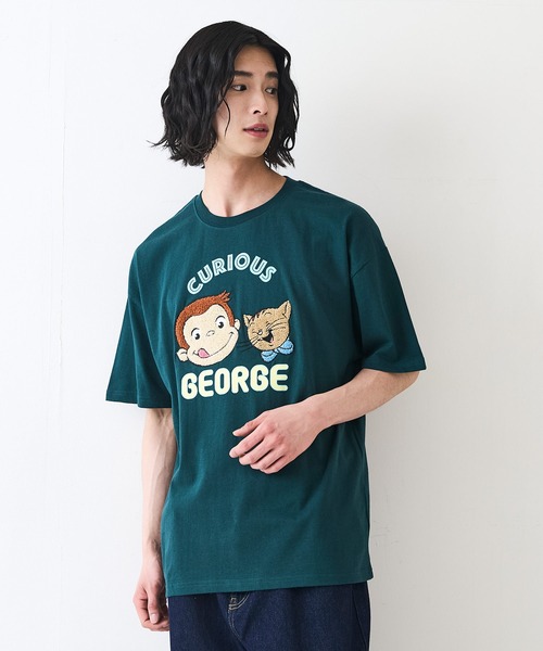 LB/S tシャツ 「CURIOUS GEORGE/おさるのジョージ」オリジナルデザイン