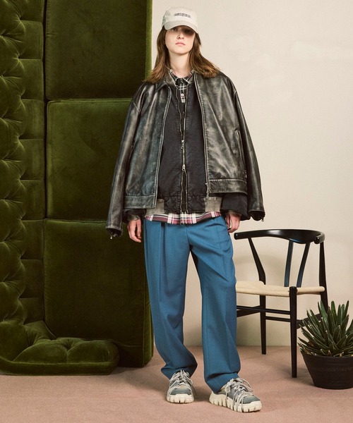 MAISON SPECIAL（メゾンスペシャル） 革ジャン ライダース 「UNISEX