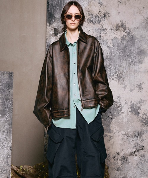 MAISON SPECIAL（メゾンスペシャル） 革ジャン ライダース 「UNISEX