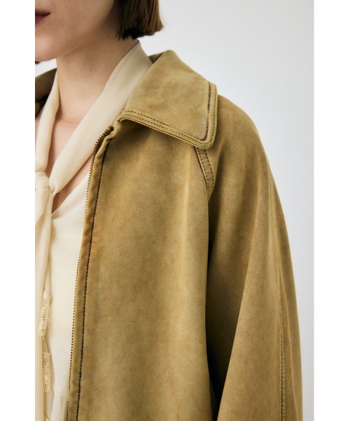 MOUSSY（マウジー） ブルゾン アウター 「25年AW新作」F/SUEDE GATHER