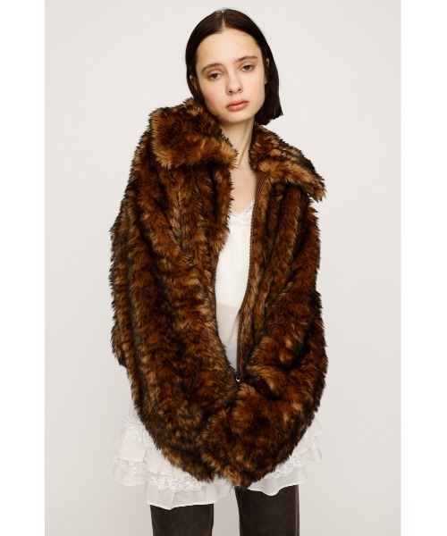 SLY（スライ） ブルゾン アウター 「WEB限定」BIG COLLAR FUR S/COAT