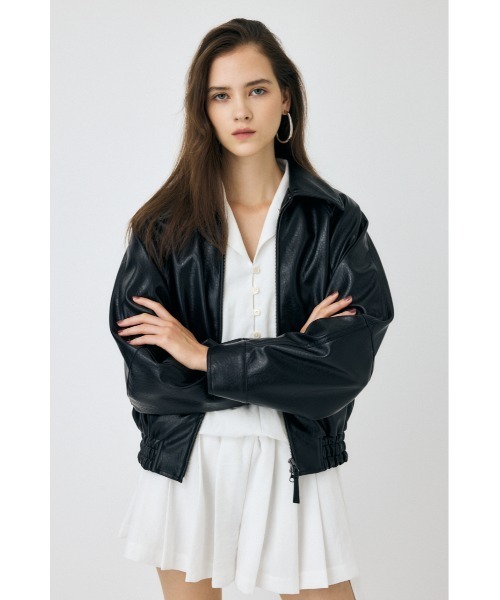 MOUSSY（マウジー） ブルゾン アウター 「25年AW新作」F/LEATHER