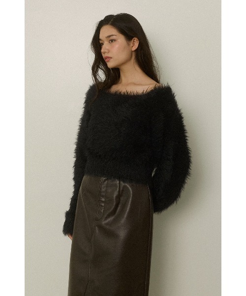 ALEXIA STAM（アリシアスタン） ニット セーター Shaggy Knit Top