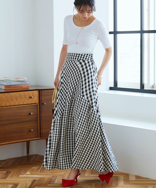 RUIRUE BOUTIQUE（ルイルエブティック） スカート ミックスギンガム