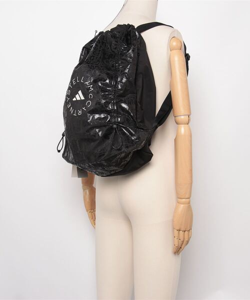 adidas by Stella McCartney エコバッグ ジムサック クロコ AOP