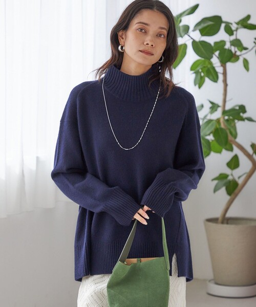 SHIPS（シップス） ニット セーター 「手洗い可能」ウール カシミヤ