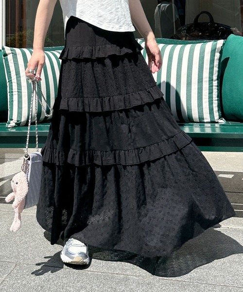 Alley Tokyo スカート コットンフリルスカート : ZOZOTOWN Yahoo!店