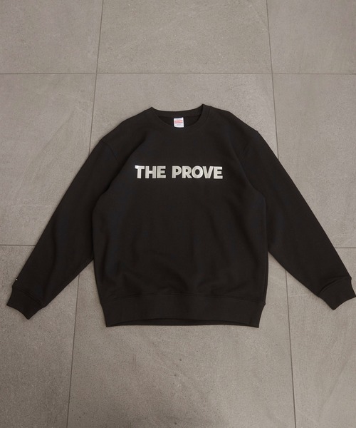 ANGIE トレーナー スウェット フロッキープリント / 箔 メタリック