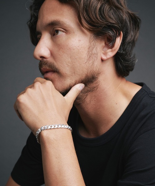 Magine（マージン） ブレスレット SV925 MIAMI CUBAN CHAIN BRACELET