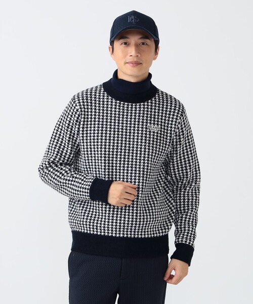 BEAMS GOLF（ビームス ゴルフ） セーター ニット PURPLE LABEL / 千鳥