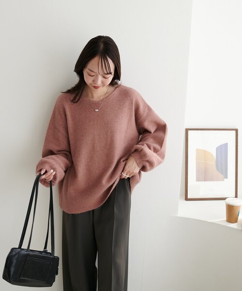 Discoat（ディスコート） ニット セーター 「手洗い可能/優しい肌触り