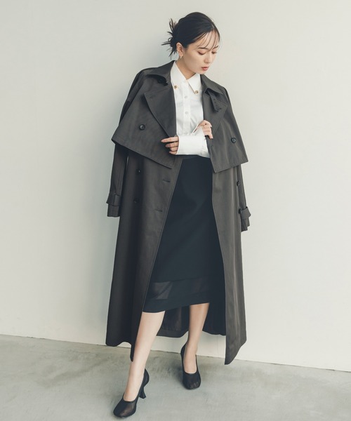 anuans（アニュアンス） ブラウス シャツ アクセディティールシャツ