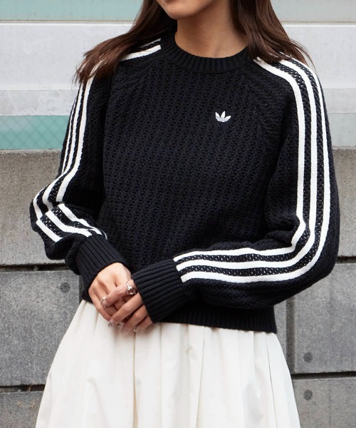 adidas（アディダス） ニット セーター KNITTED CREW ニット