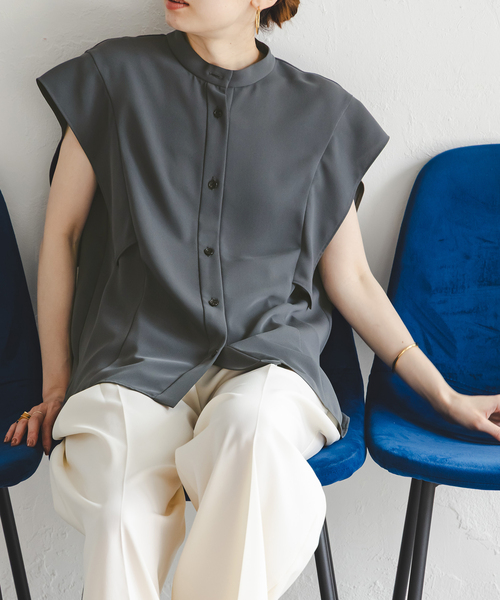 NOBLE（ノーブル） ブラウス シャツ 「WEB限定追加」スクエアー