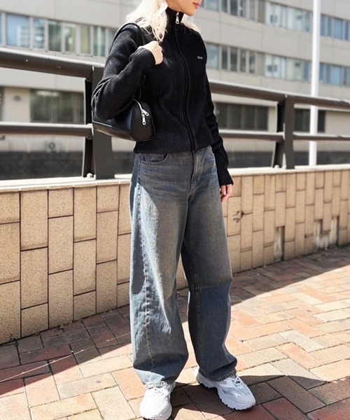 LACOSTE（ラコステ） カーディガン リブニットトラックジャケット