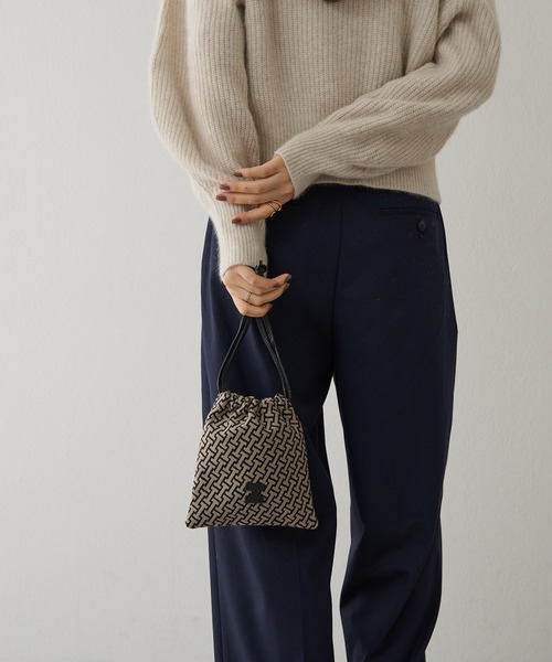 IACUCCI（イアクッチ） ポーチ モノグランマ ポーチ JACQUARD/CERVO