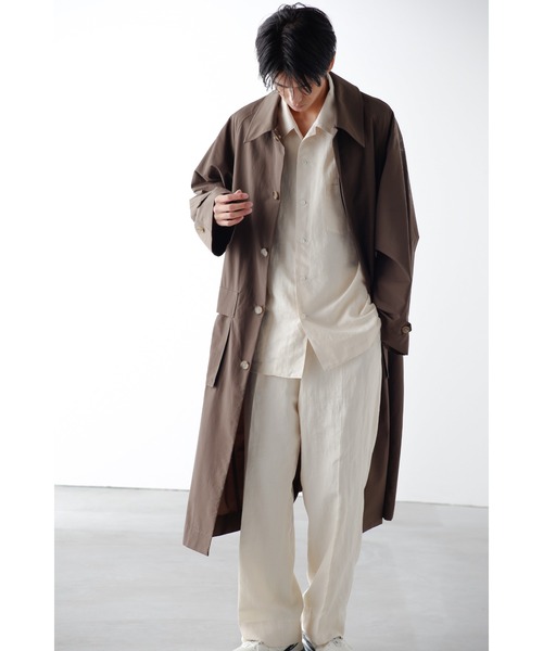 UNDECORATED（アンデコレイテッド） ステンカラーコート コート メンズ