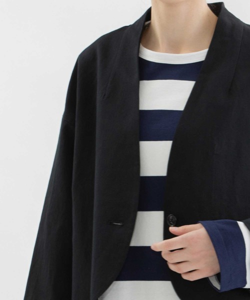 nop de nod（ノップドゥノッド） ジャケット ノーカラージャケット