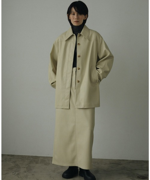 anuke（アンヌーク） ジャケット テーラードジャケット Ecoleather