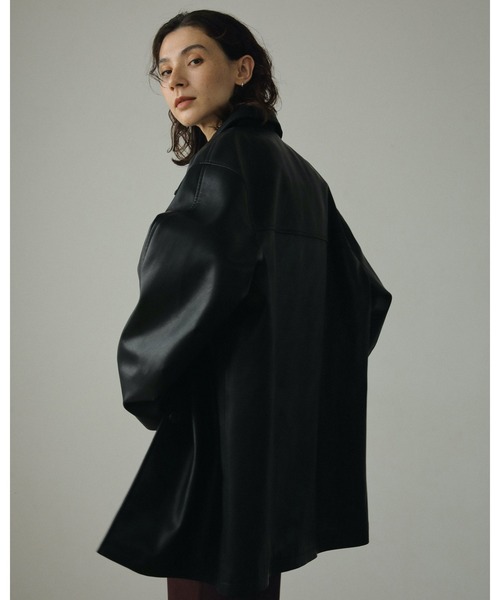anuke（アンヌーク） ジャケット テーラードジャケット Ecoleather