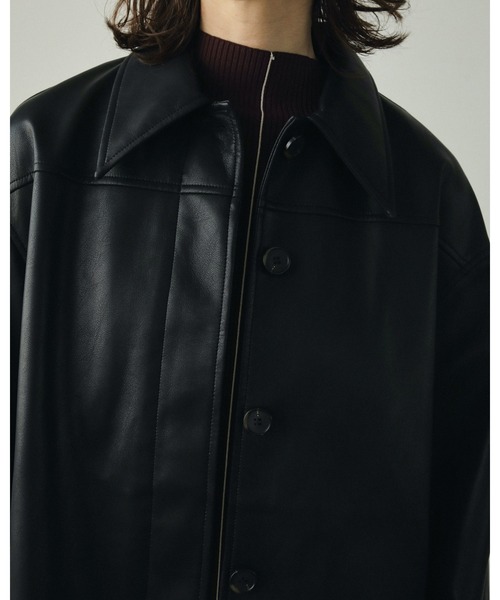 anuke（アンヌーク） ジャケット テーラードジャケット Ecoleather