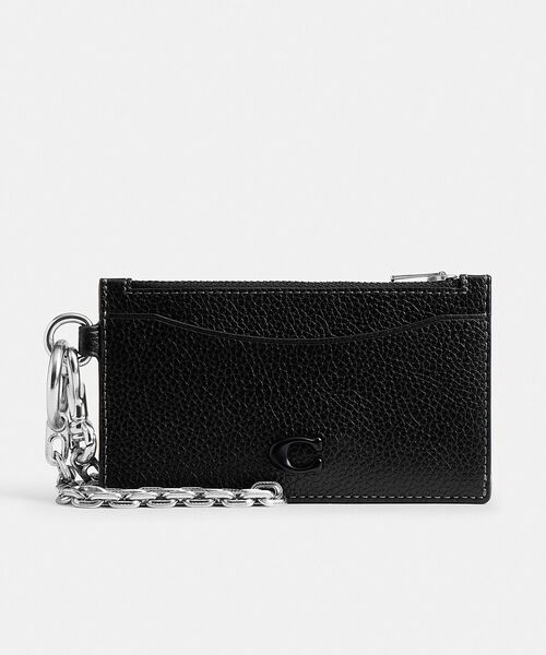 COACH（コーチ） カードケース ジップ カード ケース・チェーン