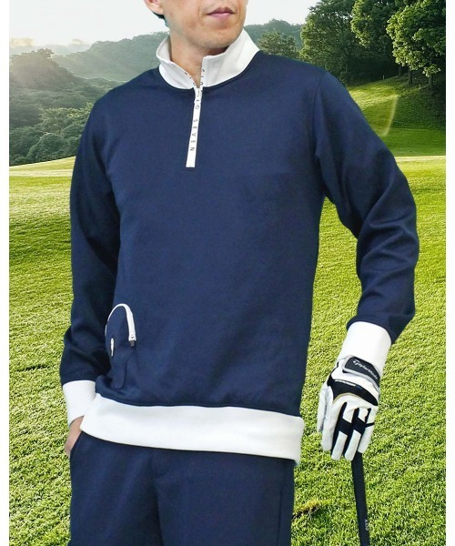 GIORNO SEVEN（ジョルノセブン） ゴルフ ゴルフウェア ハーフジップ