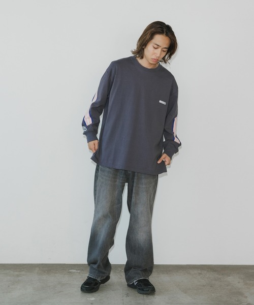 FACETASM（ファセッタズム） tシャツ RIB LONG TEE ロンT メンズ