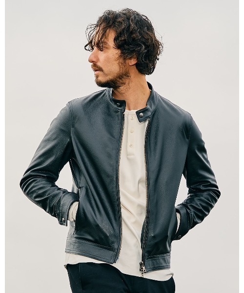 wjk 革ジャン ライダース EMMETI×wjk single riders”JURI メンズ