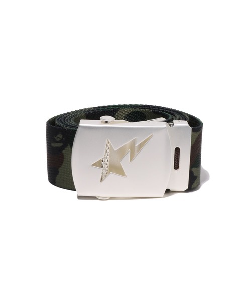 A BATHING APE（アベイシングエイプ） ベルト 1ST CAMO STA GI BELT