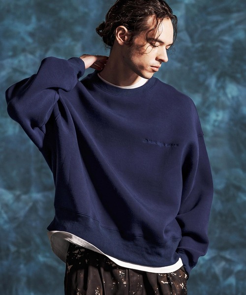 Jih Nunc（ジーヌンク） トレーナー スウェット msw1834-ショート丈