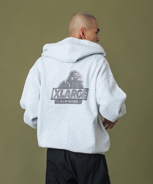 XLARGE（エクストラ ラージ） パーカー RHINESTONE OG ZIP HOODED