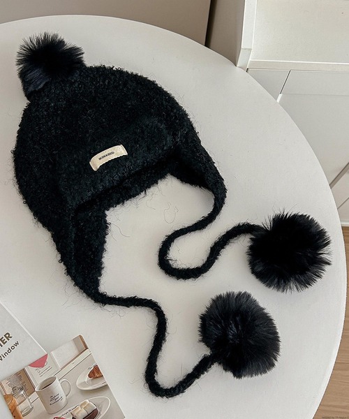 pur chouchou（ピュールシュシュ） ニット帽 ニットキャップ pur