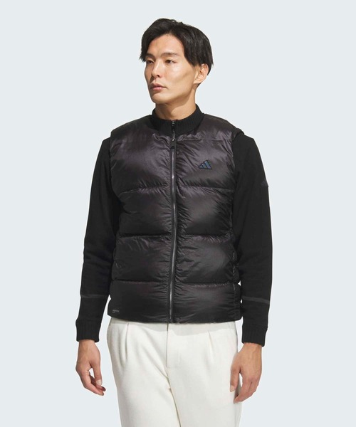 adidas（アディダス） ダウンベスト ベスト PERTEX QUANTUM フルジップ