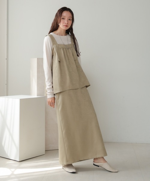 BAB（バブ） スカート 「セットアップ対応/S・Mサイズ展開」マット