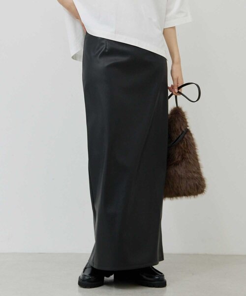 GALLARDAGALANTE（ガリャルダガランテ） スカート フェイクレザー