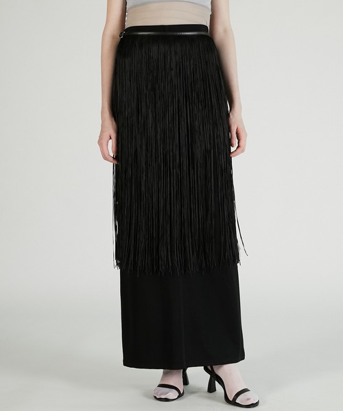 PRANK PROJECT（プランクプロジェクト） スカート フリンジベルト