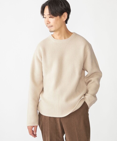 SHIPS（シップス） セーター ニット SHIPS: ウール リサイクルカシミヤ