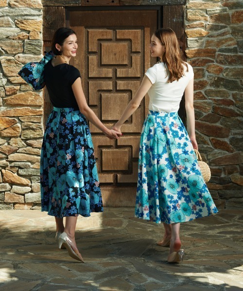 スカート JENNEラグジュアリーフラワースカート : ZOZOTOWN Yahoo!店