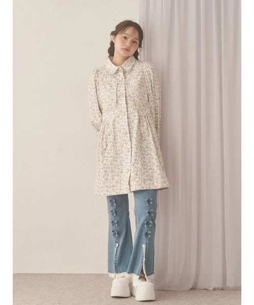 merry jenny（メリージェニー） ジーンズ デニム デニムパンツ ribbon