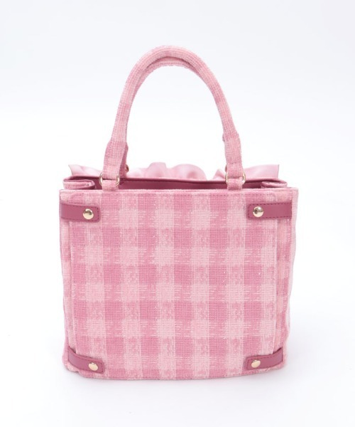 axes femme POETIQUE ショルダーバッグ バッグ ラメツイード推し活