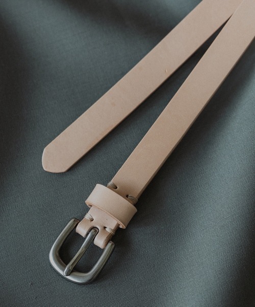 WYM LIDNM ベルト OILED LEATHER NARROW BELT メンズ : ZOZOTOWN Yahoo