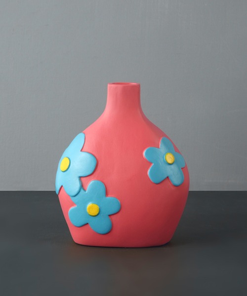 aimoha（アイモハ） 花瓶 カラフルなお花の陶器花瓶 : ZOZOTOWN Yahoo