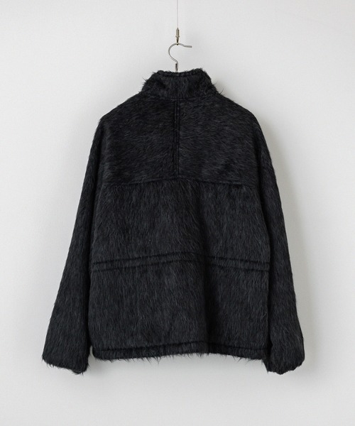 WYM LIDNM ブルゾン アウター WOOL BLEND SHAGGY SHORT BLOUSON メンズ