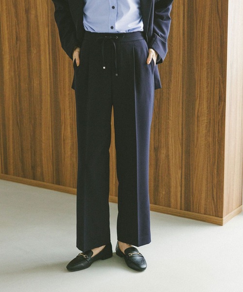 GLOBAL WORK（グローバルワーク） スラックス パンツ ウツクシルエット